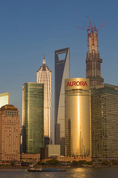 Shanghai Pudong manzarası — Stok fotoğraf