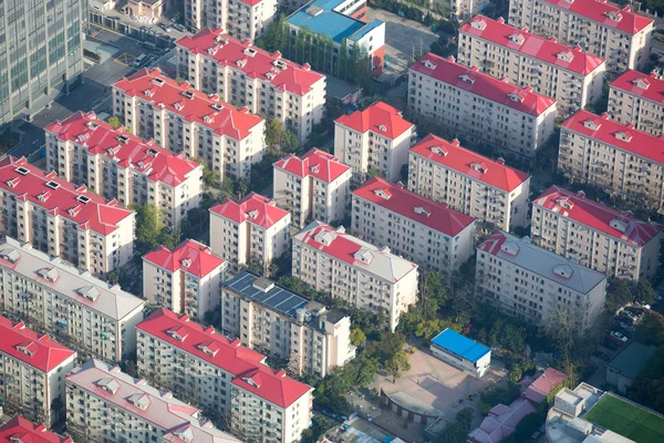 Aerial view of Shanghai — Stock Photo, Image