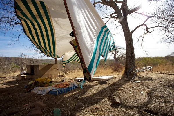 Wild campsite — Stock Photo, Image