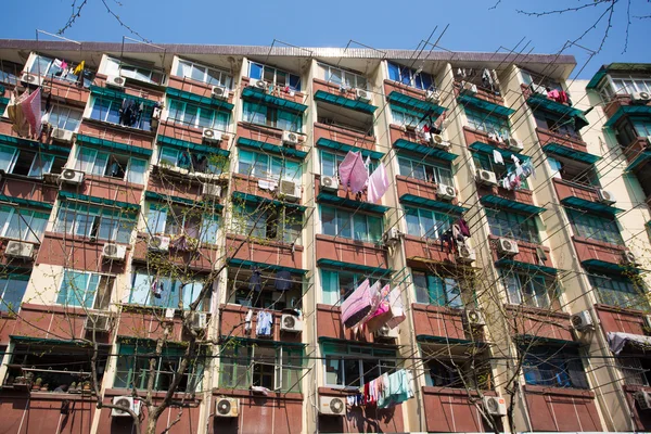 Shanghai Apartamento blocos — Fotografia de Stock