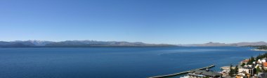 nahuel huapi Gölü, bariloche, argentin yakın Panorama görüş