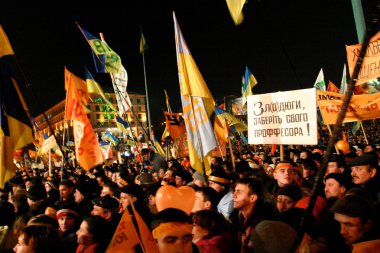 The Orange Revolution clipart