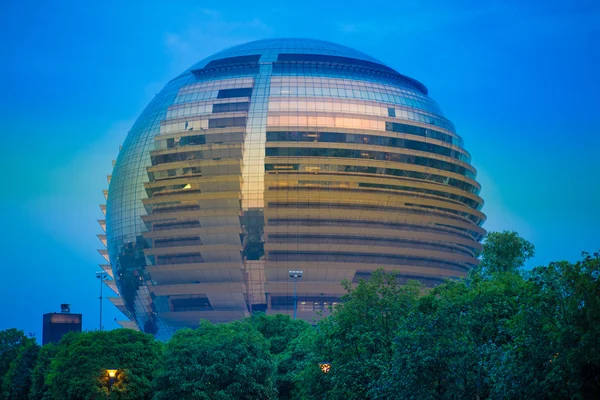 Moderne gebouwen in hangzhou — Stockfoto