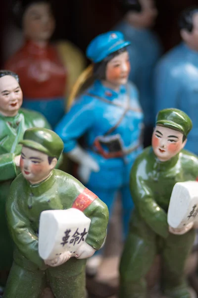 Little chinese tin slodiers — Stock Photo, Image