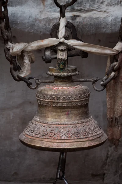 Close-up from a prayers bell — Stock Photo, Image