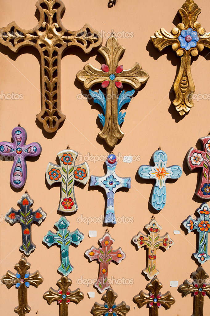Crosses For Sale >> Orthodox Crosses For Sale In Local Shop Stock Photo Crosses For Sale >> Orthodox Crosses For Sale In Local Shop Stock Photo