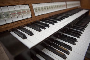 yukarı kilise organ Lourdes görünümünü kapat