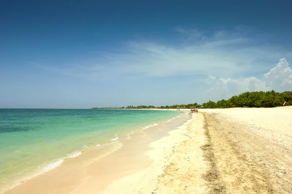 Idyllic beach in Varadero, Cuba — Stock Photo, Image