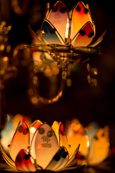 Velas en una tienda en Shanghai —  Fotos de Stock