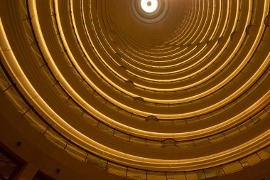 iç görünüm jin mao Kulesi shanghai