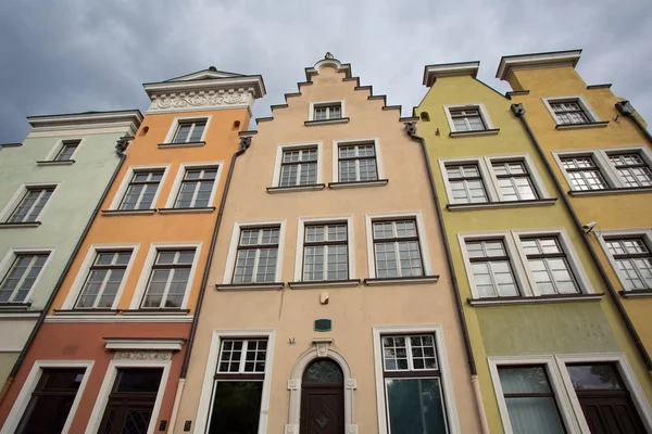 Gamla hus i gdansk, Polen — Stockfoto