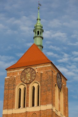 Gdansk eski kasabanın klasik Kilisesi