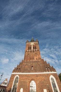Gdansk eski kasabanın klasik Kilisesi