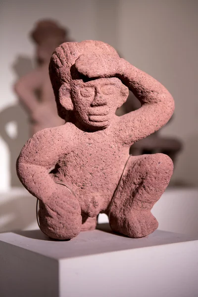 Скульптура Майя, найденная в Коста-Рике — стоковое фото