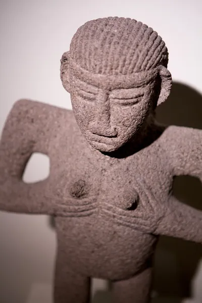 코스타리카에서 발견 된 마 야 조각 — 스톡 사진