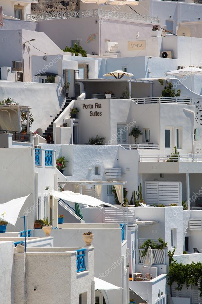 Traditional Greek Houses close up from traditional greek houses in santorini — stock photo Traditional Greek Houses close up from traditional greek houses in santorini — stock photo