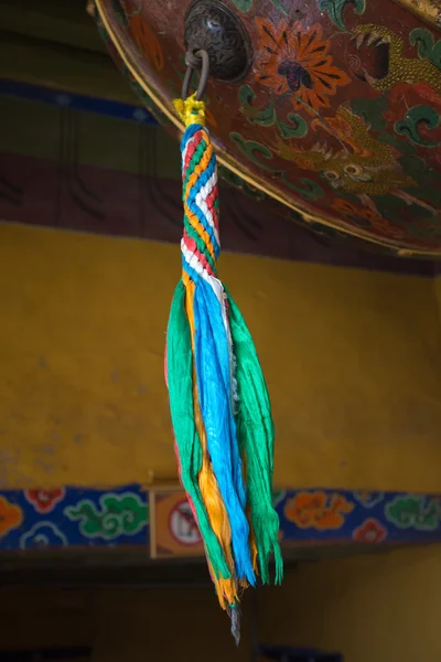 Detalj av en tamburin i lhasa — Stockfoto