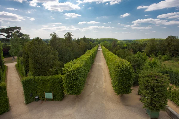 Pruhy v v parc palác versailles — Stock fotografie