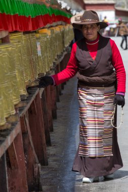 potala Sarayı Lhasa Tibet Hacı daireler