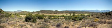karakteristik hills gösterilen kurak karoo peyzaj