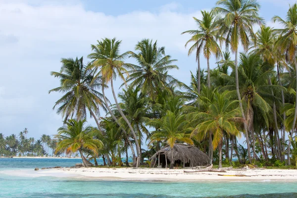 Hermosa isla paradisíaca, San Blas — Foto de Stock