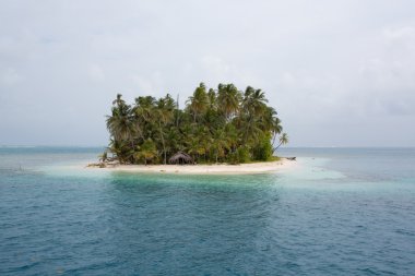 Paradise island, San Blas clipart