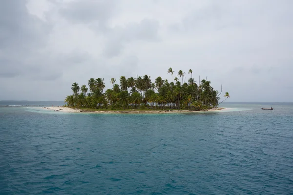Paradiesische Insel, san blas — Stockfoto