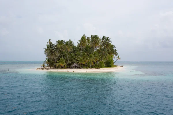 Paradiesische Insel, san blas — Stockfoto