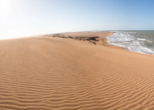 Vue du littoral colombien à La Guajira — Photo