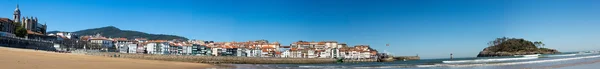 Panoramik lekeitio Beach — Stok fotoğraf