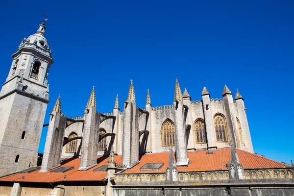 Kyrkan santa maria i lekeitio — Stockfoto