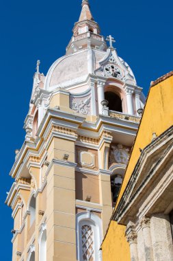 The Cathedral of Cartagena clipart
