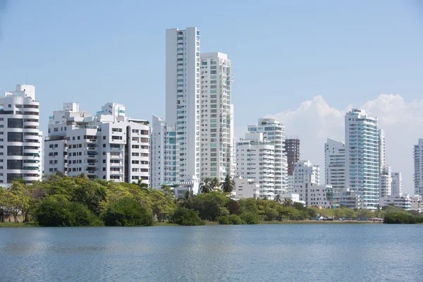 Bocagrande neighborhood of Cartagena — Stock Photo, Image