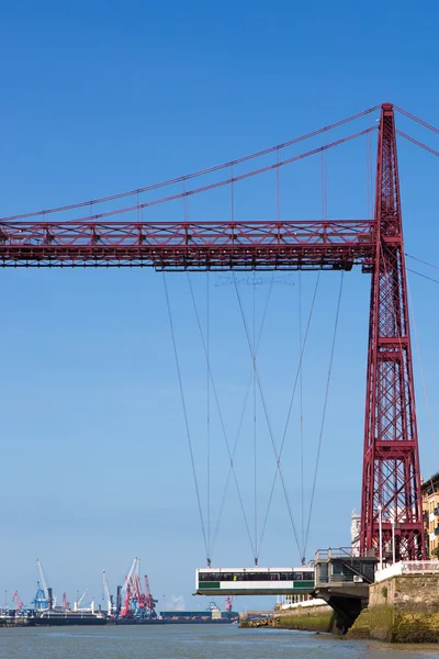 Pohled na most Vizcaya — Stock fotografie