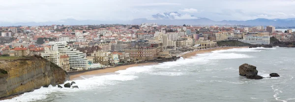 Panorama over the town of Biarritz, France — Stock Photo, Image