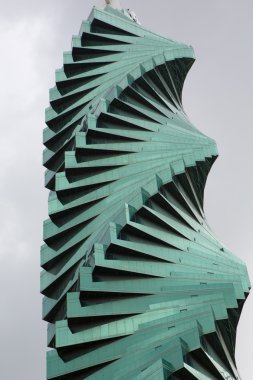 bükülmüş gökyüzü kazıyıcı panama City