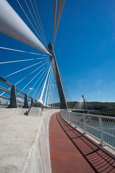 Dettaglio del ponte di Terenez — Foto Stock