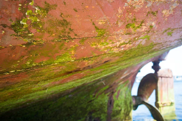 Detail of shipwrecks in Brittany — Stock Photo, Image