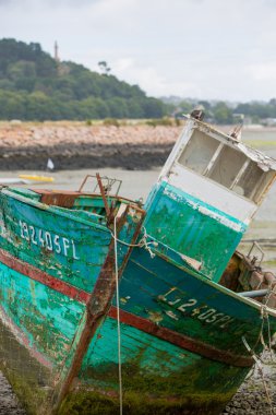 bir paimpol plajda batık