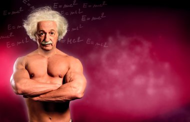 bilim adamı gibi albert einstein düşünüyor