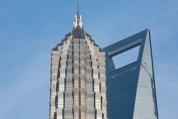 Šanghaj pudong panoramatu — Stock fotografie