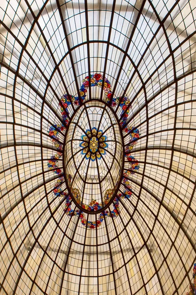 Glass roof in hotel — Stock Photo, Image