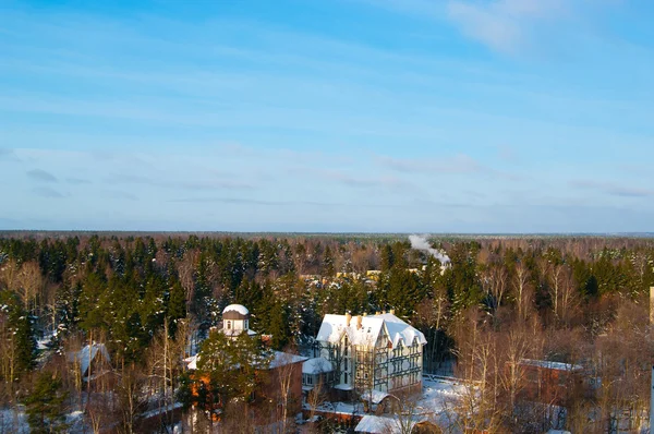 Prachtig winterlandschap — Stockfoto