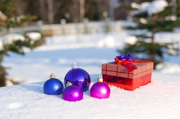 Bolas de Navidad — Foto de Stock