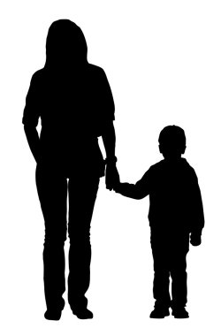 çocuk ile anne