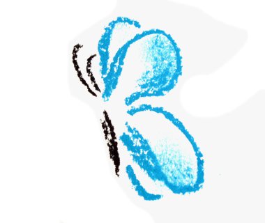 Mavi kelebek basit örnek