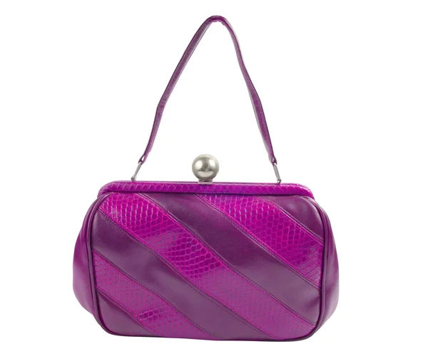 Пурпурный кошелек — стоковое фото