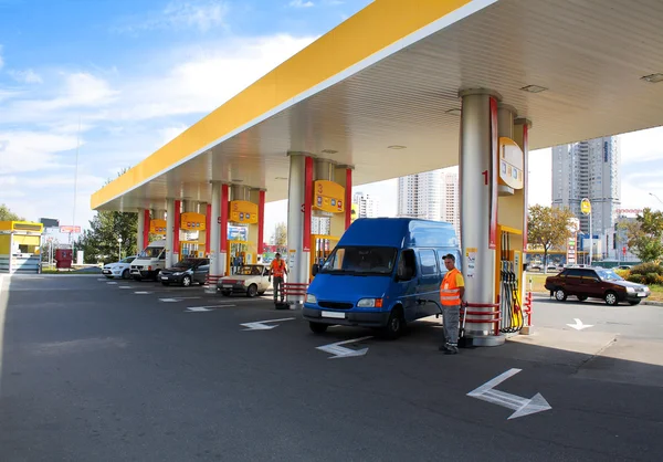 Posto de gasolina — Fotografia de Stock