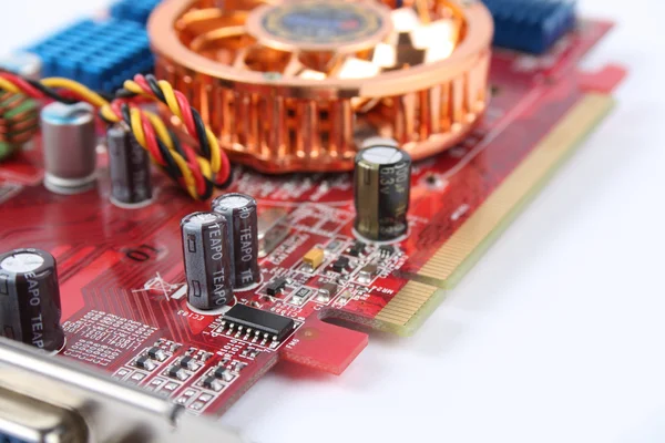 ekran kartı kapasitörler yakın çekim