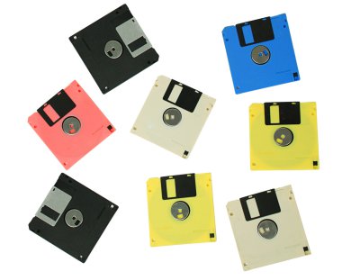 Floppy disks clipart